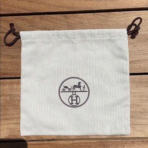 Authentic Hermès duster bag